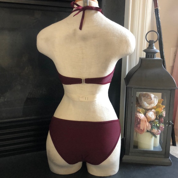 Wine & lace bikini - Picture 5 of 5